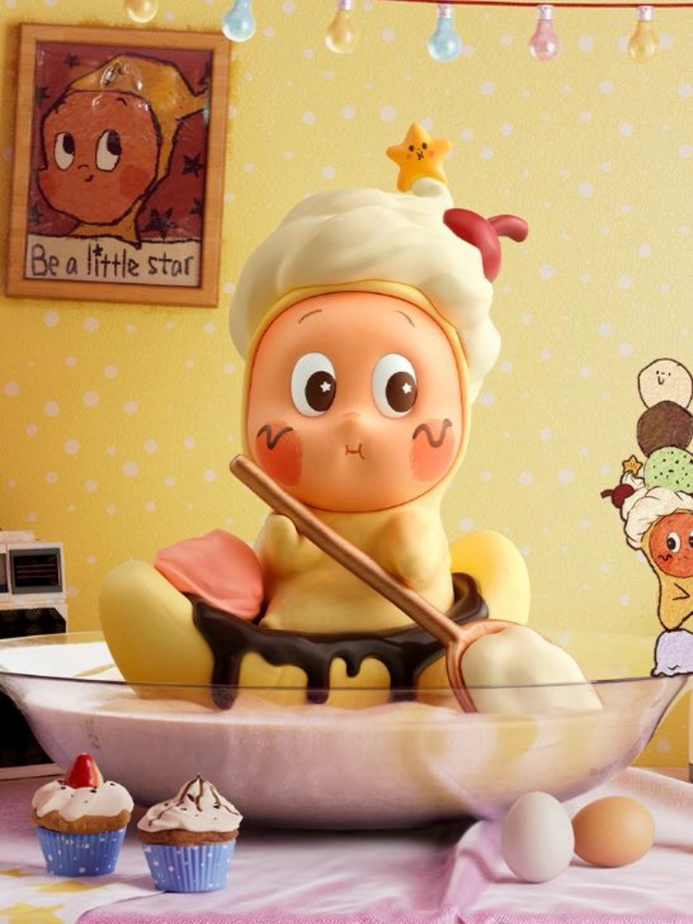“Twinkle Twinkle Be a Little Star”  Series Figure - “ Banana Split”